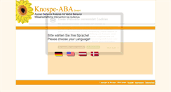 Desktop Screenshot of knospe-aba.com